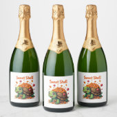 キャンディシェルカメ スパークリングワインラベル (ボトル)
