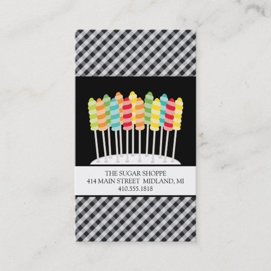 キャンディショップの名刺 名刺 (正面)