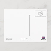 キャンディショップの甘いトリートポストカード ポストカード (裏面)