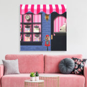 キャンディショップキャンバス印刷 キャンバスプリント (インサイチュ (リビング))