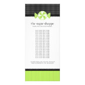 キャンディショップ製品のラックカード ラックカード (正面)