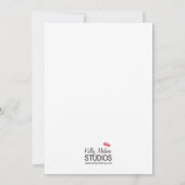 キャンディショッペ招待状 招待状 (裏面)