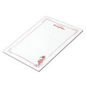 キャンディシーホースが並んだ ノートパッド (アングル)