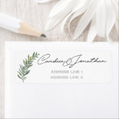 キャンディスの差出人住所ラベル ラベル (インサイチュ)