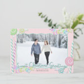 キャンディスイーツクリスマスと写真 シーズンカード (スタンド正面)