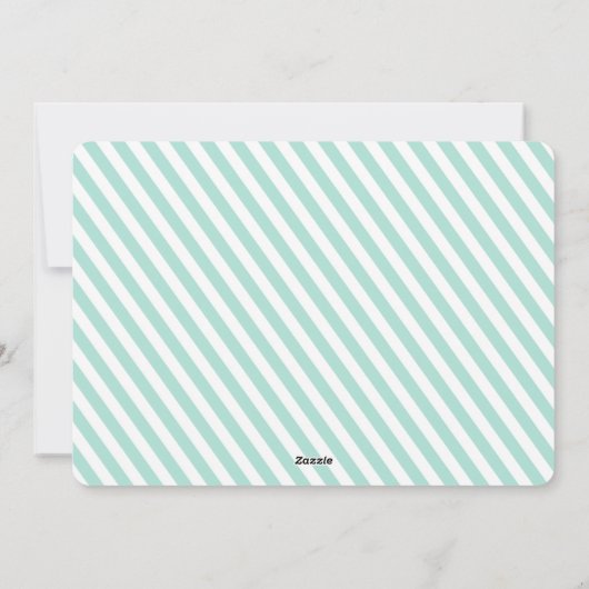 キャンディスイーツクリスマスと写真 シーズンカード (裏面)