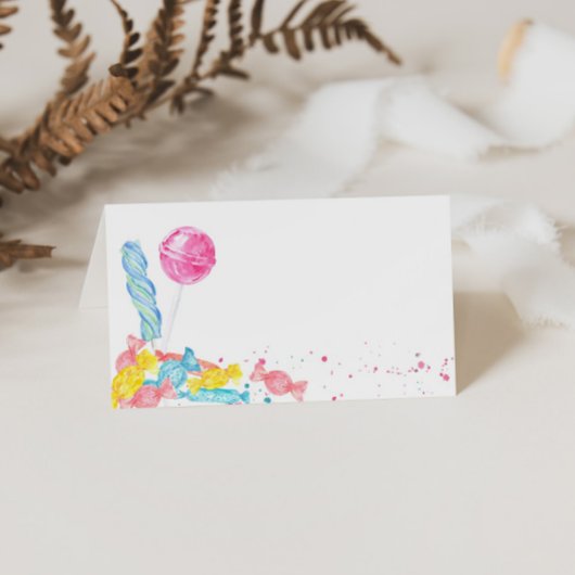 キャンディスイートショップビュッフェフードラベル