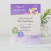 キャンディスイートバルミツワーブドウ 招待状 (スタンド正面)