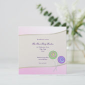 キャンディスウィートバルミツワー 招待状 (スタンド正面)