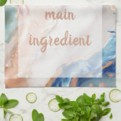 キャンディスコップ – 白 キッチンタオル (折り畳み)