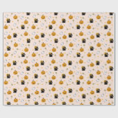 キャンディスターハロウィーン ラッピングペーパー (フラット)