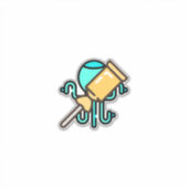 キャンディスティック1 シール (正面)