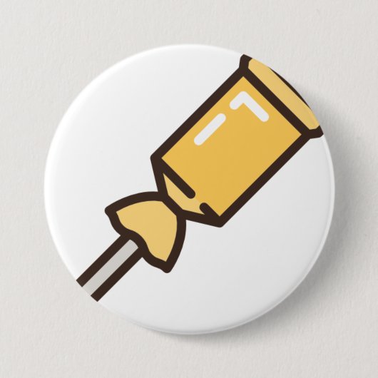 キャンディスティック1 缶バッジ (正面)