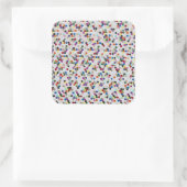 キャンディステッカーが欲しい スクエアシール (バッグ)