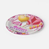 キャンディストアバルミツワー紙プレート ペーパープレート (アングル)