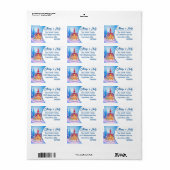 キャンディストア – 差出人住所ラベル ラベル (フルシート)