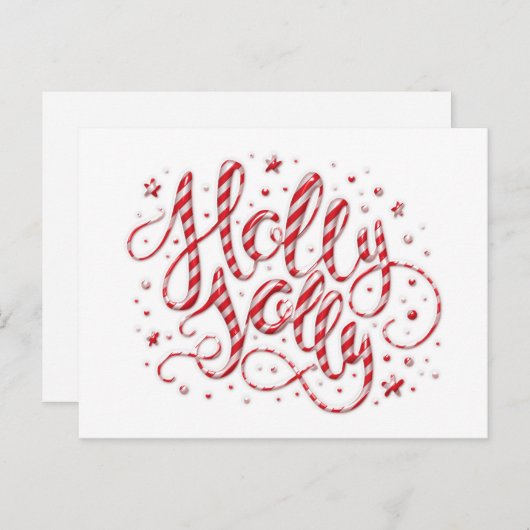 キャンディストライプのケインホリーすてきオープンハウス | シーズンポストカード (正面/裏面)