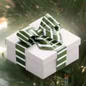 キャンディストライプケインのリボンと緑 サテンリボン