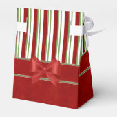 キャンディストライプケーンのリッチレッドとボウ フェイバーボックス (裏面サイド)