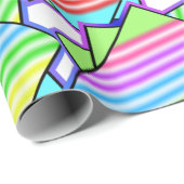 キャンディストライプタイル ラッピングペーパー (ロールコーナー)