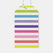 キャンディストライプーラベルサンキューギフト ギフトタグ (裏面)