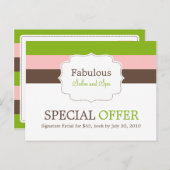 キャンディストライプー宣伝はがき ポストカード (正面/裏面)