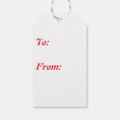 キャンディストライプー赤と白 ギフトタグ (裏面)