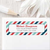 キャンディストライプ縁ど ラベル (インサイチュ)