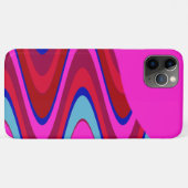 キャンディスワールレッドホットピンクデザイン Case-Mate iPhoneケース (裏面(横))