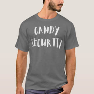 キャンディセキュリティ面白いハロウィーンの衣装329 Tシャツ