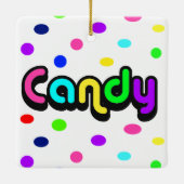 キャンディセラミックオーナメント セラミックオーナメント (裏面)