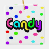 キャンディセラミックオーナメント セラミックオーナメント (正面)