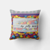 キャンディゼリー豆加飾バッグ装飾用クッション クッション (裏面)