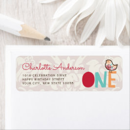 キャンディダマスクシックガール1st誕生日住所 シール