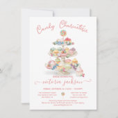 キャンディチャルキュテリーティアドレイブライダルシャワー 招待状 (正面)
