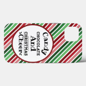 キャンディチョコレートとクリスマス応援 Case-Mate iPhoneケース (裏面 (横))