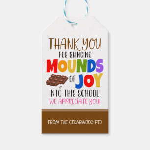 キャンディチョコレートギフトラベル ギフトタグ