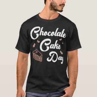 キャンディチョコレートケーキデイスイートデザートギフト Tシャツ