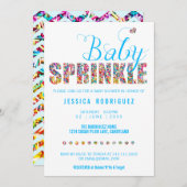 キャンディテーマベビースプリンクシャワーボーイ 招待状 (正面/裏面)