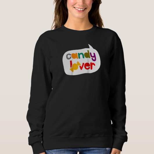 キャンディデザートCandy Socks Candyland Raglan スウェットシャツ (正面)