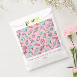 キャンディトリートバースデーパーティー フェイバーバッグ