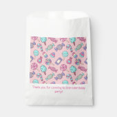キャンディトリートバースデーパーティー フェイバーバッグ (正面)