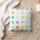 キャンディドットスロー枕 クッション (ブランケット)
