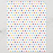 キャンディドットデライトスクラップブック紙 (正面/裏面)