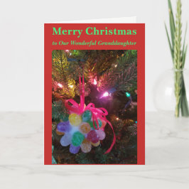 キャンディドロップスのクリスマスお孫さんのカード シーズンカード