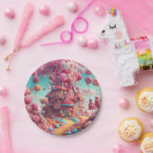 キャンディハウス ペーパープレート (パーティー)