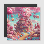 キャンディハウス マグネット招待状 (正面/裏面)