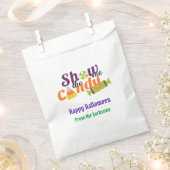 キャンディハロウィーンことわざグディーバッグ フェイバーバッグ (クリップ留めされた状態)