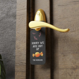 キャンディハロウィーン装飾ドアハンガーのアウト ドアノブサイン