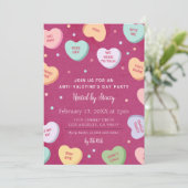キャンディハートアンチ – バレンタインデーパーティの招待状 招待状 (スタンド正面)